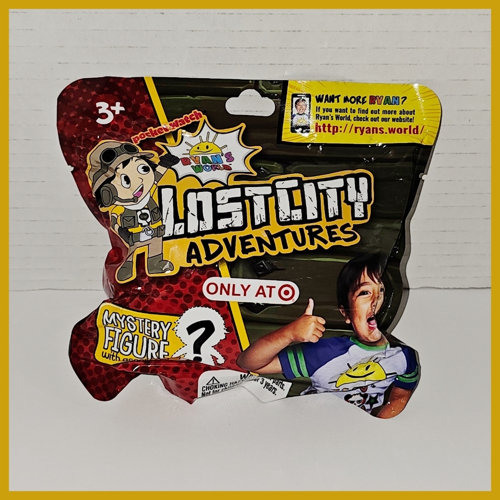 NIP Ryan's World Mystery Pack - Lost City Adventures